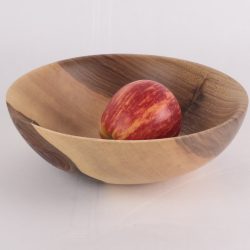 Konfektschale aus Nussbaumholz