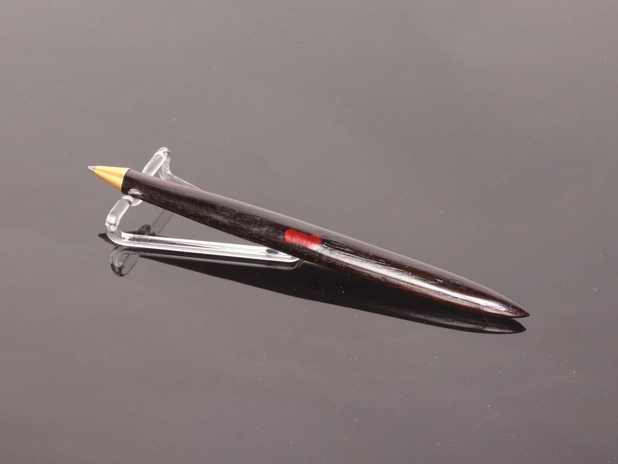 Recycling Kugelschreiber aus Fassdaube mit Urushi – Bild 10