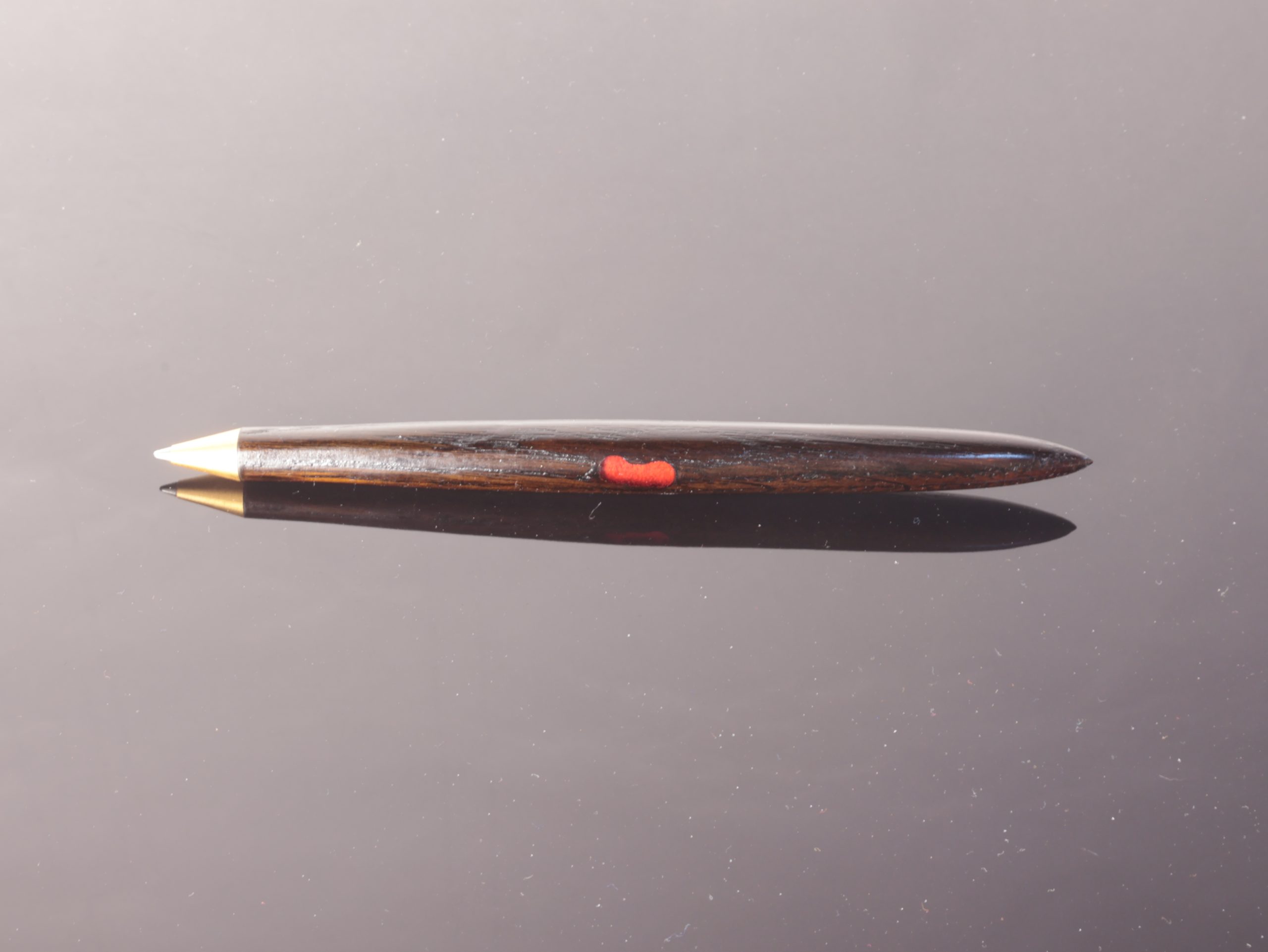 Recycling Kugelschreiber aus Fassdaube mit Urushi – Bild 8