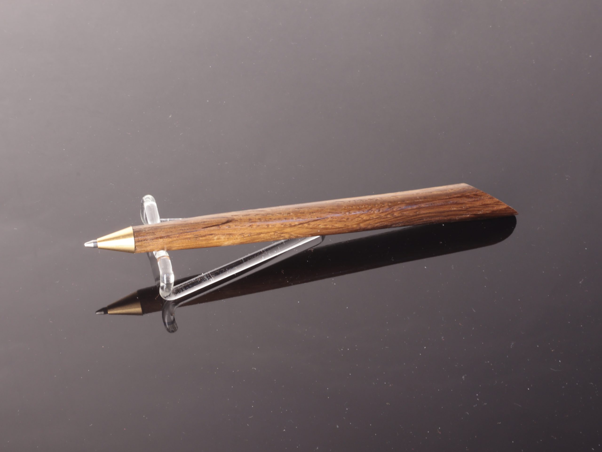 Recycling Kugelschreiber aus Fassdaube mit Urushi – Bild 7