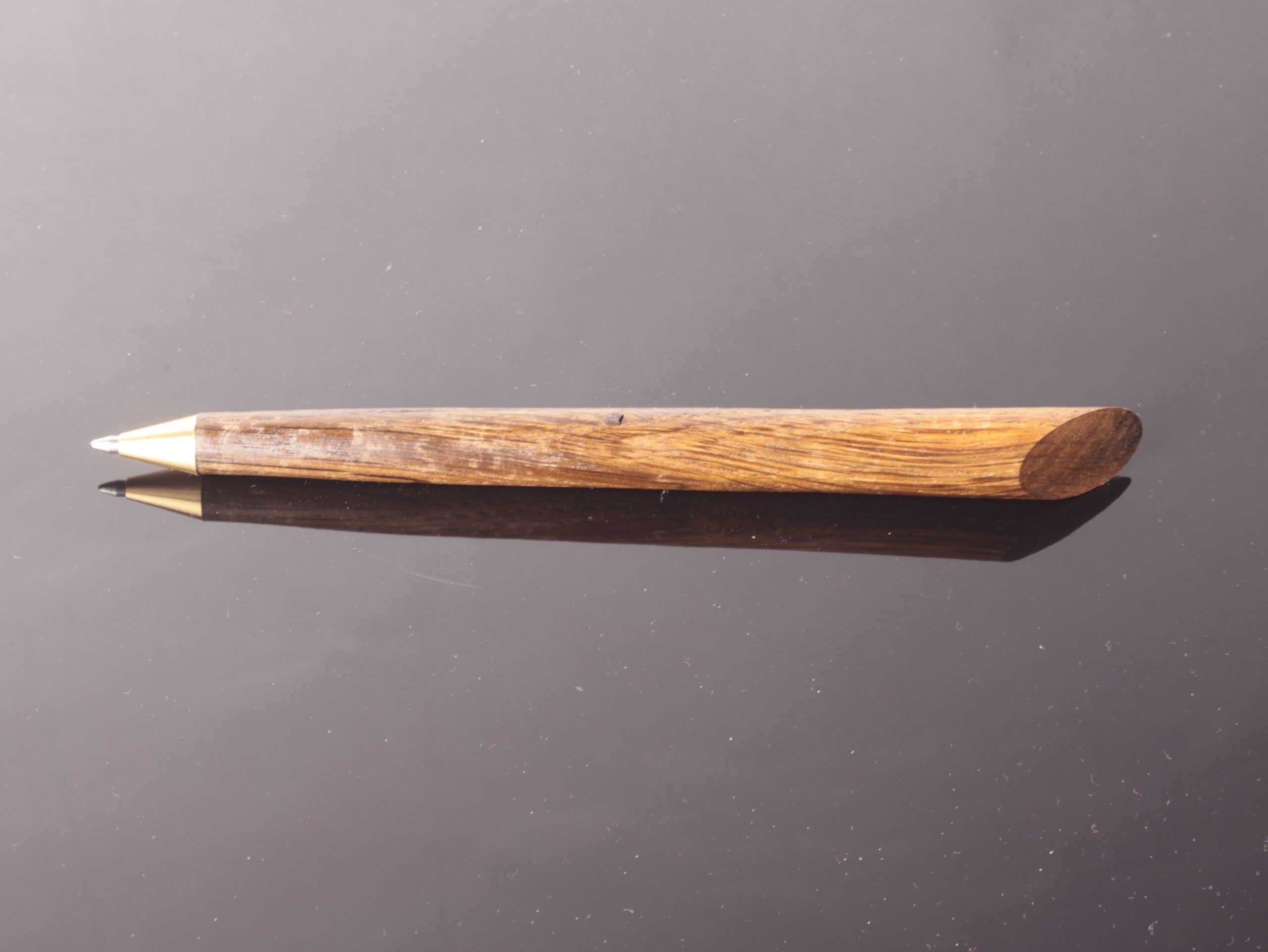 Recycling Kugelschreiber aus Fassdaube mit Urushi – Bild 6