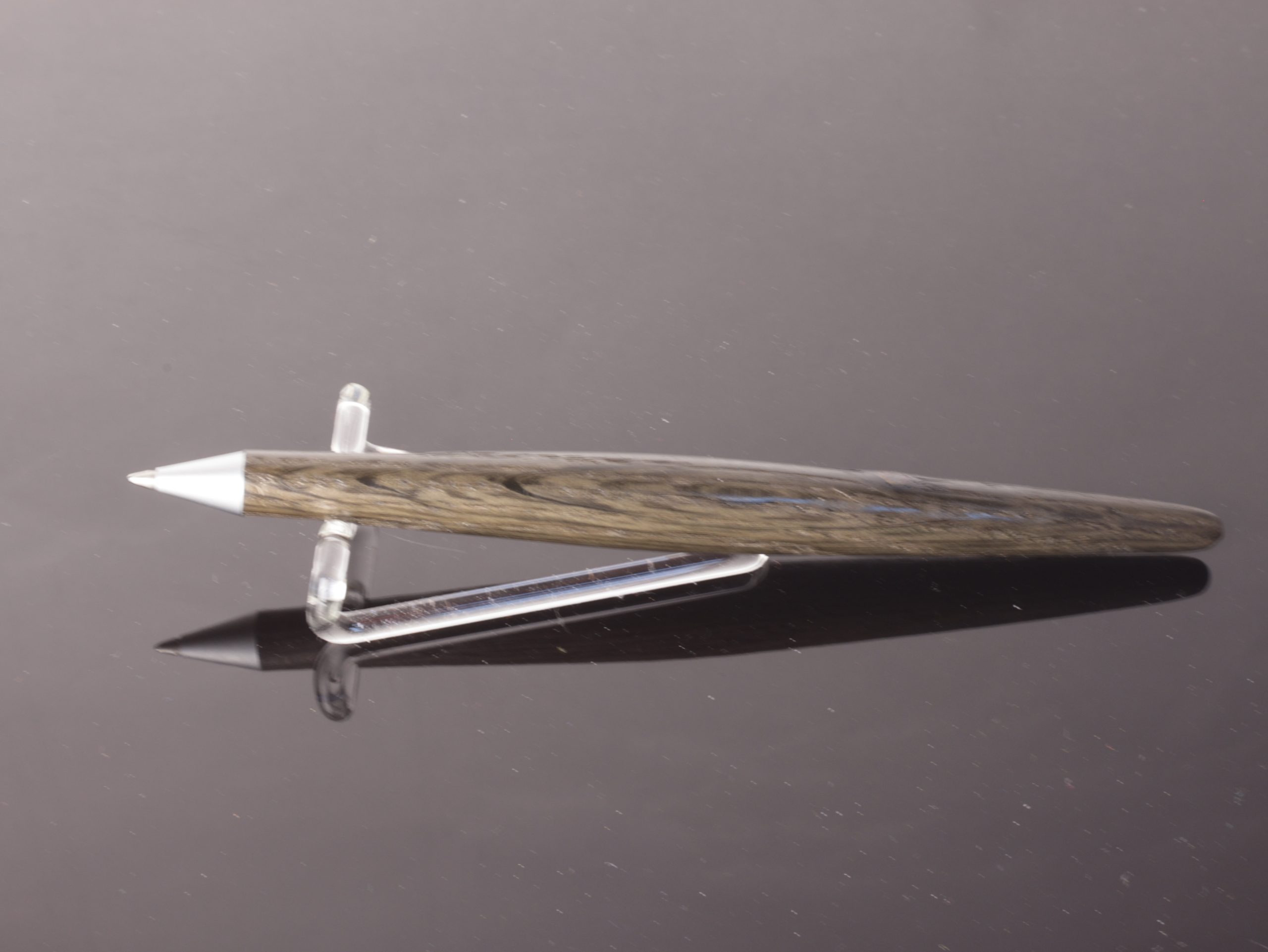 Recycling Kugelschreiber aus Fassdaube mit Urushi – Bild 5