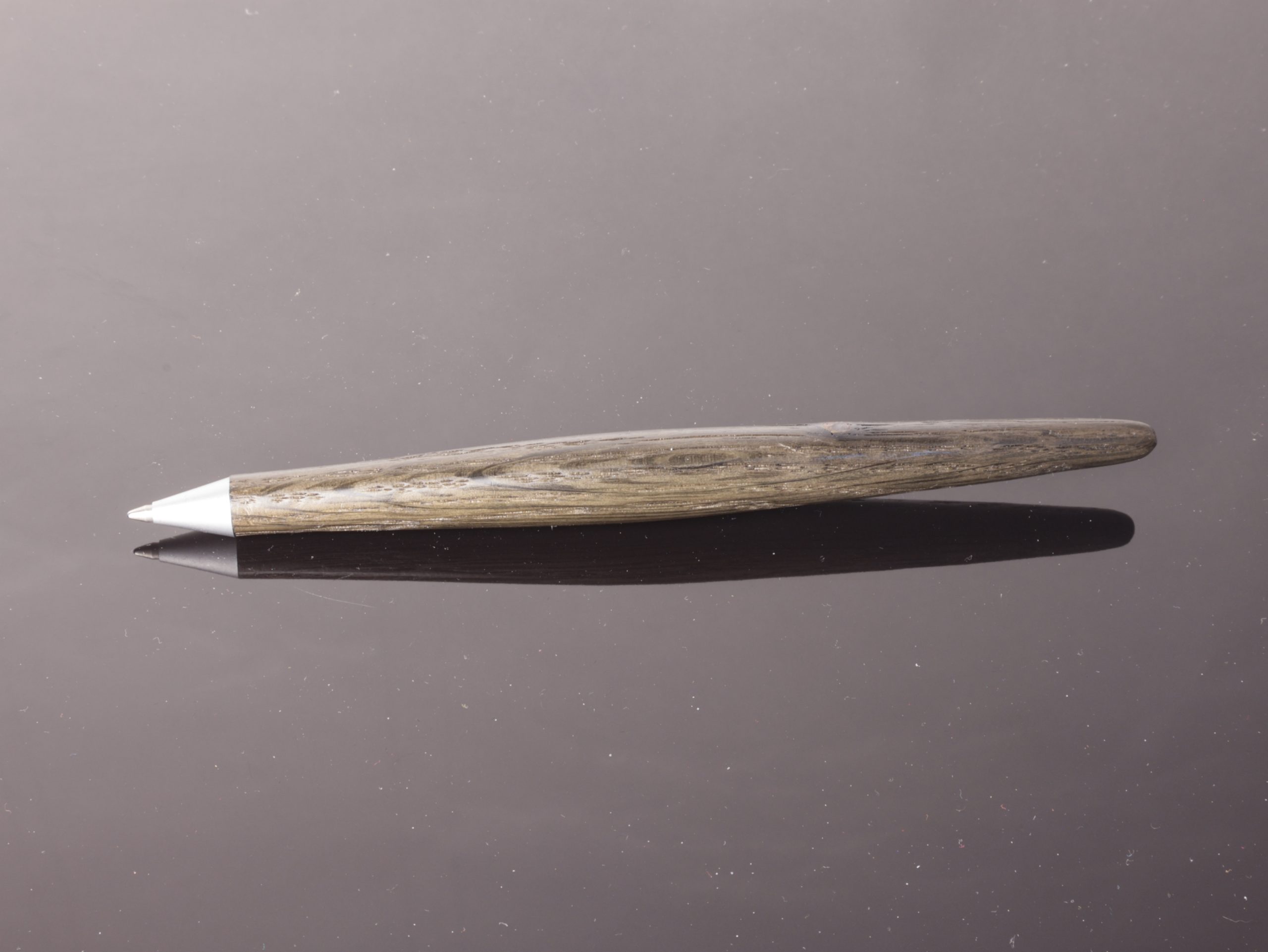 Recycling Kugelschreiber aus Fassdaube mit Urushi – Bild 3